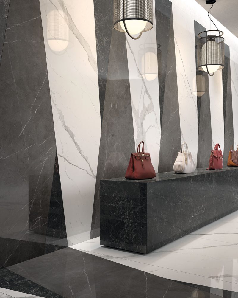 Boutique realizzata con la linea Marmi Pregiati
